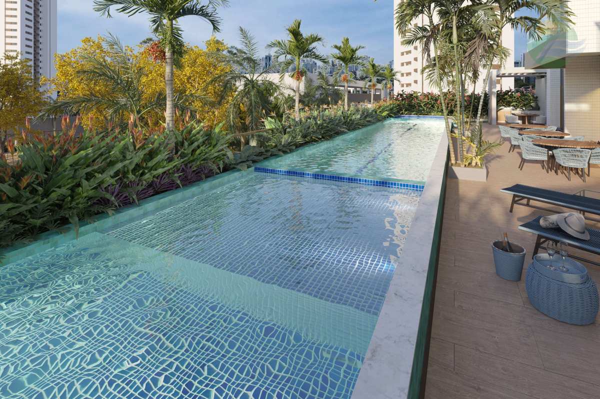 Apartamento à venda com 3 quartos, 96m² - Madalena,Recife