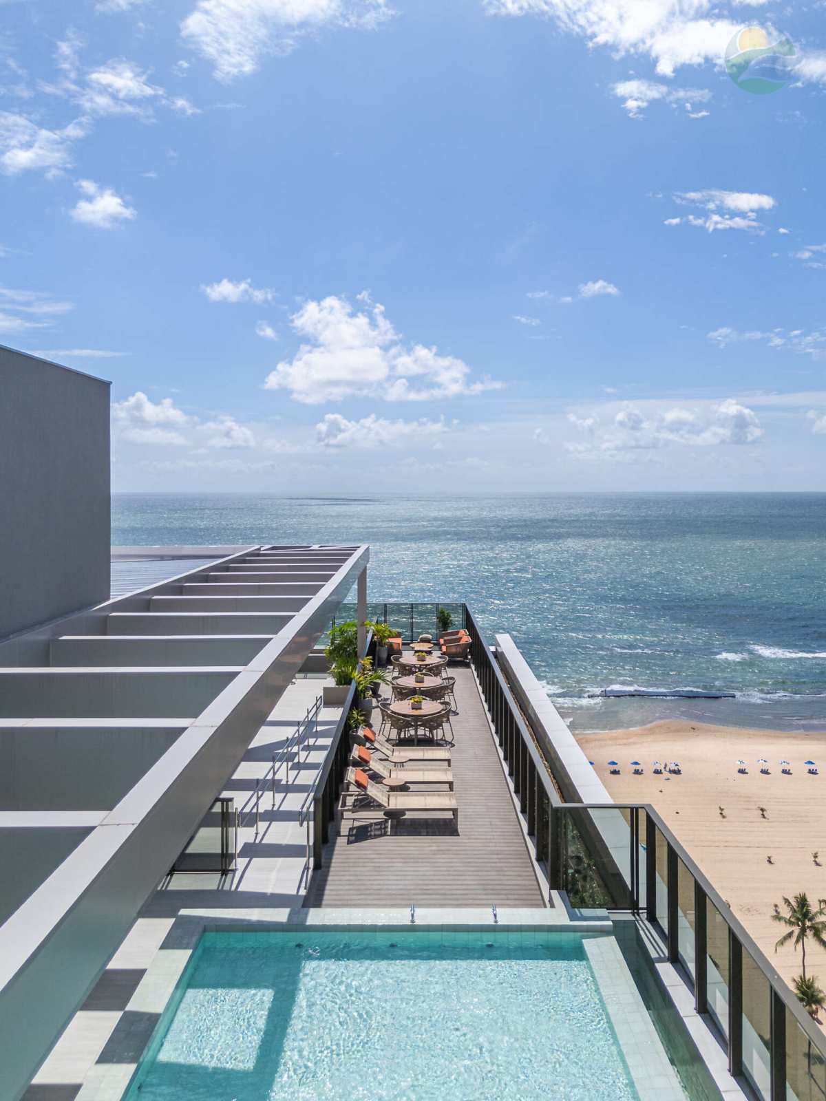 Apartamento 1 quarto 33,37m2, Venda, Avenida Boa Viagem, Pina, Recife. - Idalécio Soares Imobiliária
