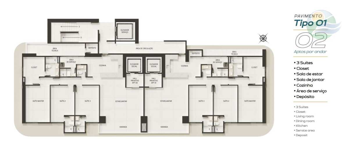Apartamento, 3 quartos, 163 m² - Foto 17