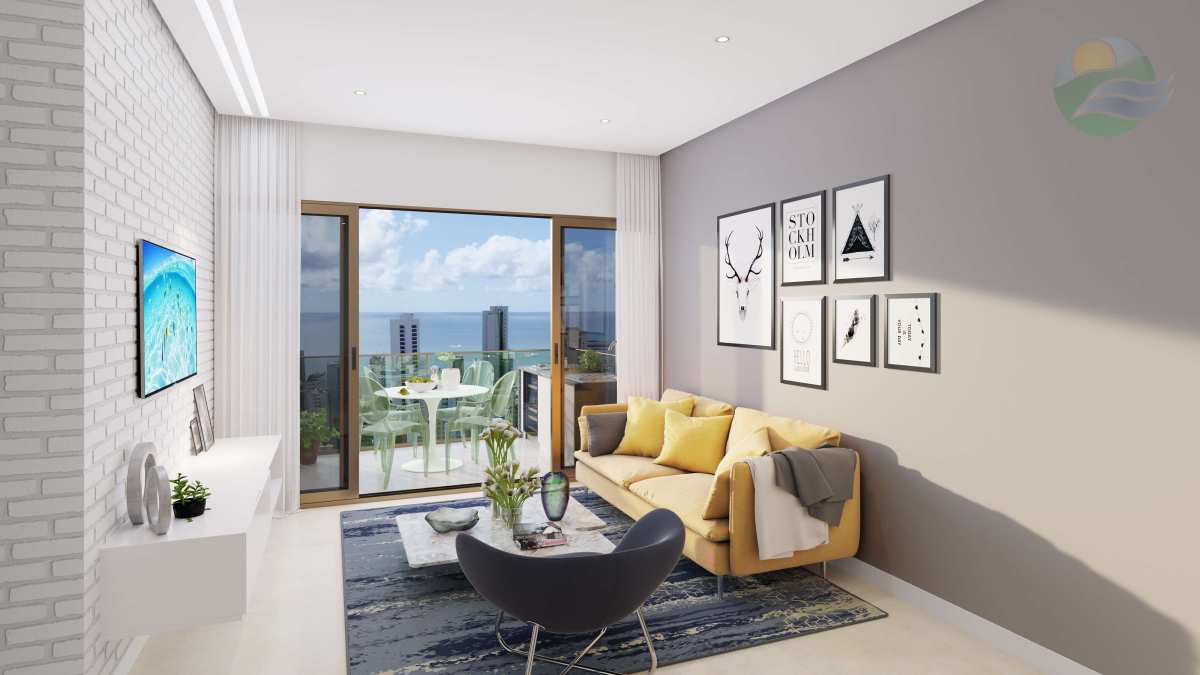  - Apartamento alto Padrão c/ 3 Quartos, Nascente, Venda, em Boa Viagem, Recife.