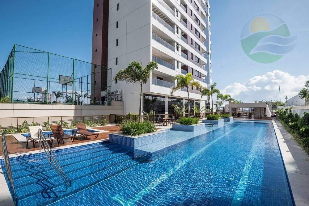 Apartamento com 5 Suites, Mobiliado, à venda em Altiplano Cabo Branco, João Pessoa.