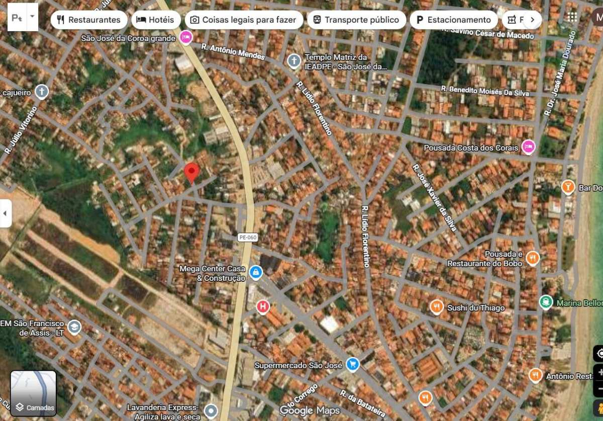 Terreno à venda, 450m² - São José da Coroa Grande,São José da Coroa Grande