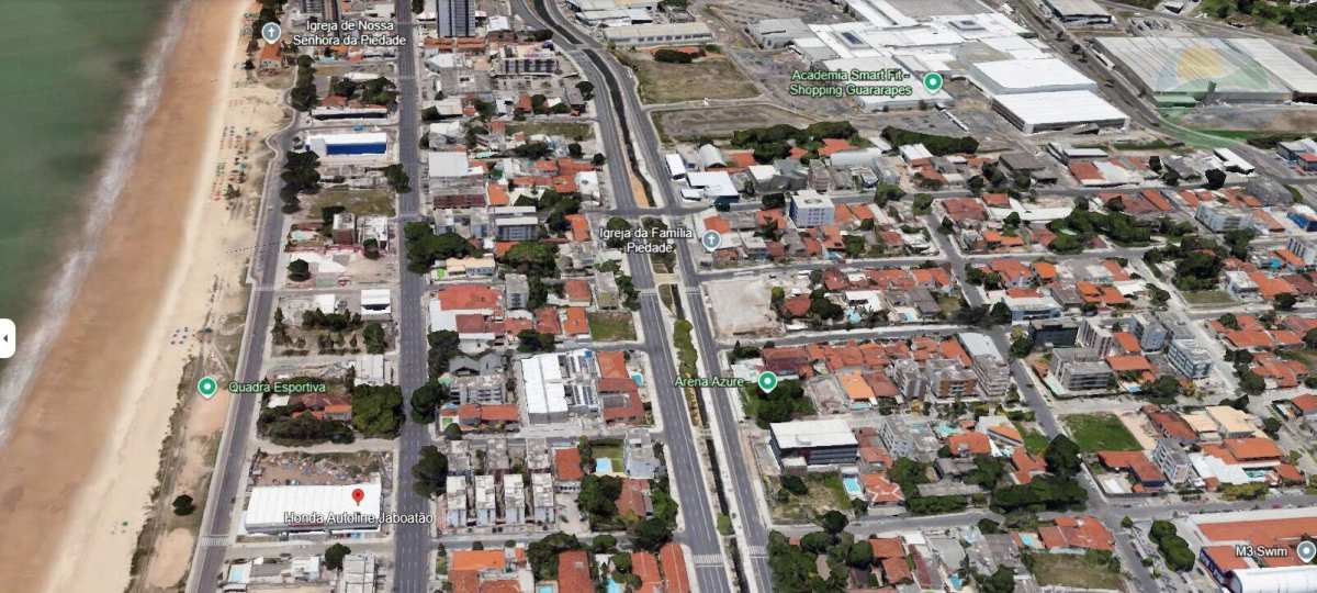  - Terreno com 1960m2, na beira mar de Piedade, Jaboatão dos Guararapes.